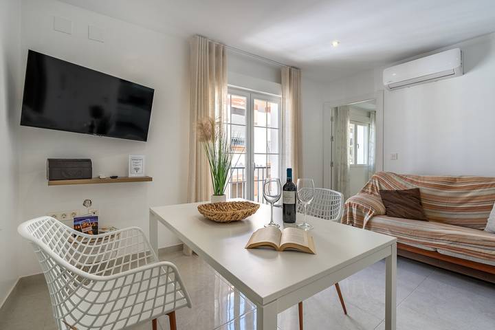 Apartamento entero, Apartamento 'Alojamiento Privilegio de Alcalá' con balcón, Wi-Fi y aire acondicionado in Alcalá la Real, Sierras Subbéticas