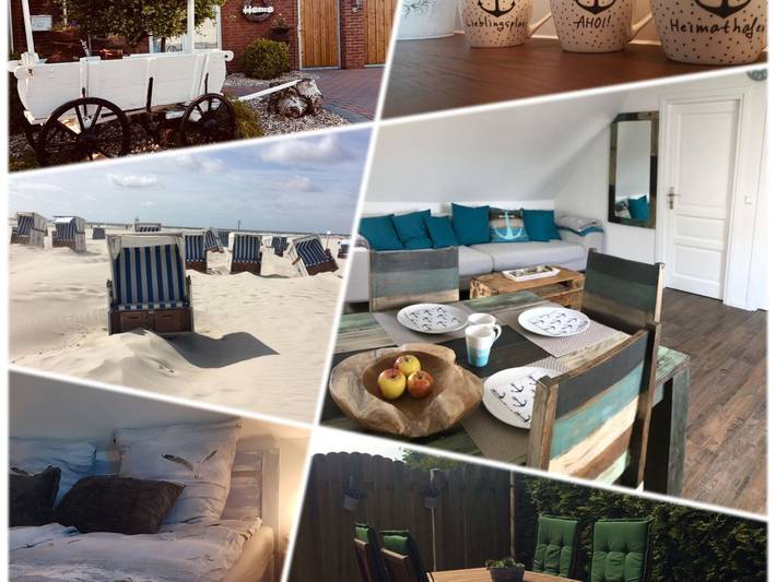 Ferienwohnung für 3 Personen, mit Terrasse und Garten, mit Haustier in Norddeich (Schleswig-Holstein) - 2