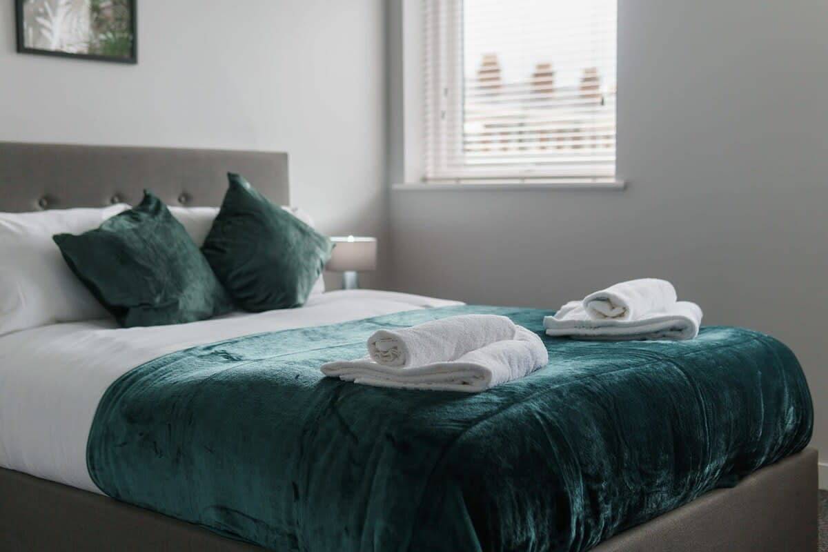 Hel leilighet, Stylish 2 Bed Apartment with Free Parking in Liverpool, Merseyside