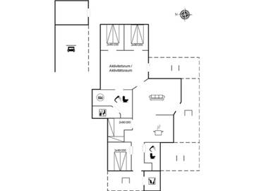 Ferienhaus für 10 Personen in Løkken, Dänemark an der Nordsee, Bild 1