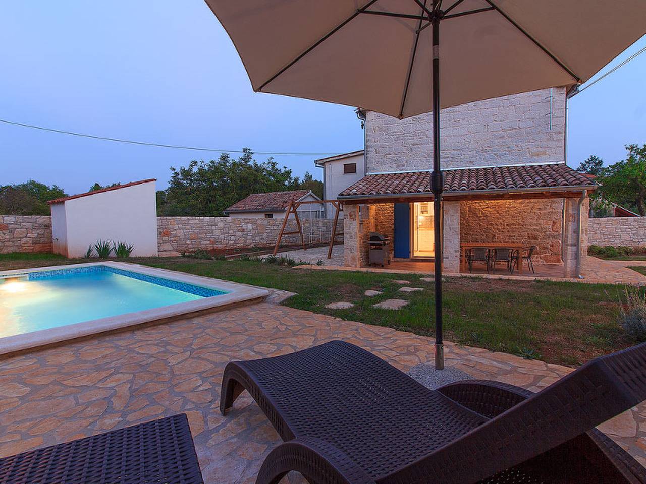 Villa Sasso in Barban, Côte Sud d'Istrie