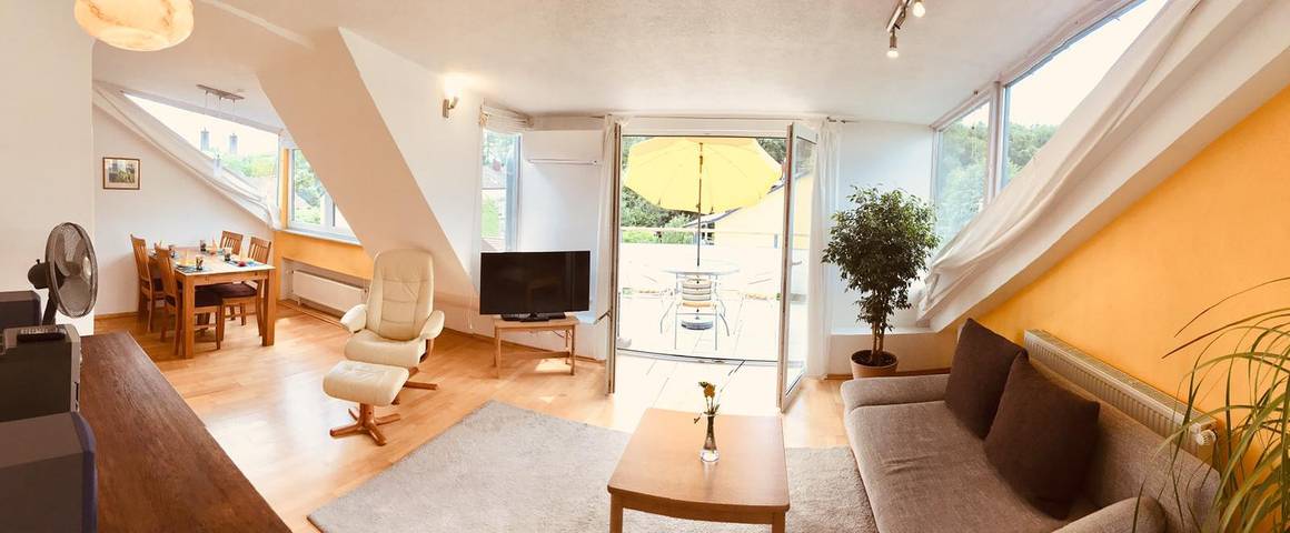 Gîte pour 4 personnes, avec balcon à Meersburg - 2