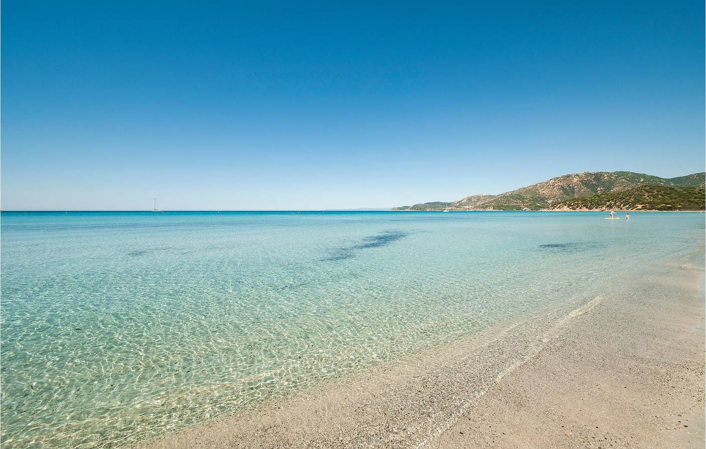 Apartamento vacacional entero, Apartamento Piscina Campulongu: AC, Cocina, WiFi in Crabonaxa/Villasimius, Villasimius
