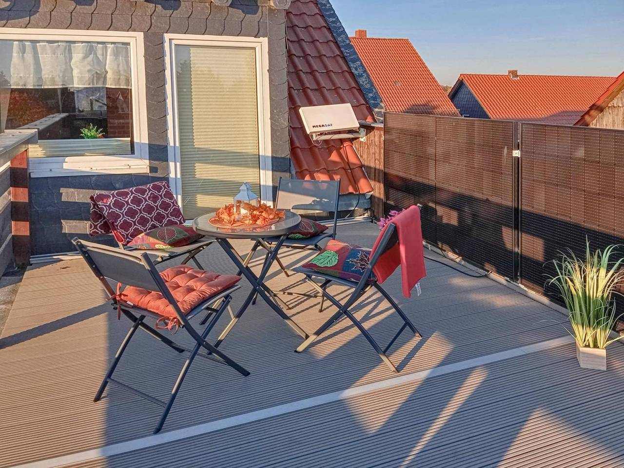 Haus bei Blankenburg im Harz mit Dachterrasse in Hüttenrode, Blankenburg