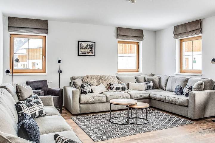 Chalet für 16 Personen, mit Sauna und Garten, mit Haustier