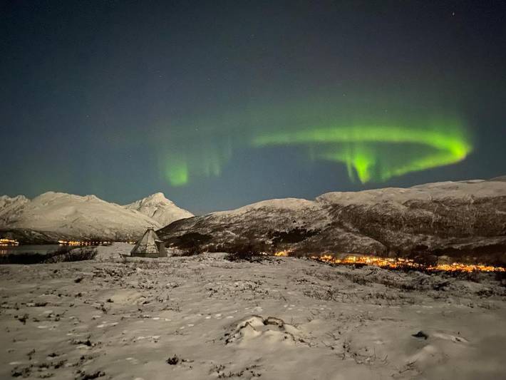 Ferienwohnung für 2 Personen, mit Garten und Ausblick in Tromsø - 3