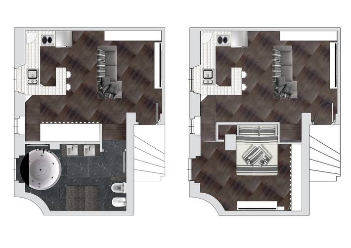 Ferienwohnung für 2 Personen, mit Whirlpool in Mailand - 3