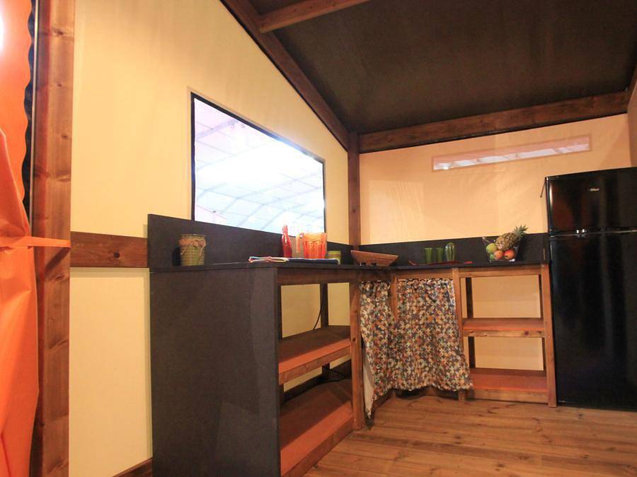 Camping Le Pont D'yeu - Bungalow 5 personas - Bungalow de lona y madera in Notre-Dame-de-Monts, Vandea