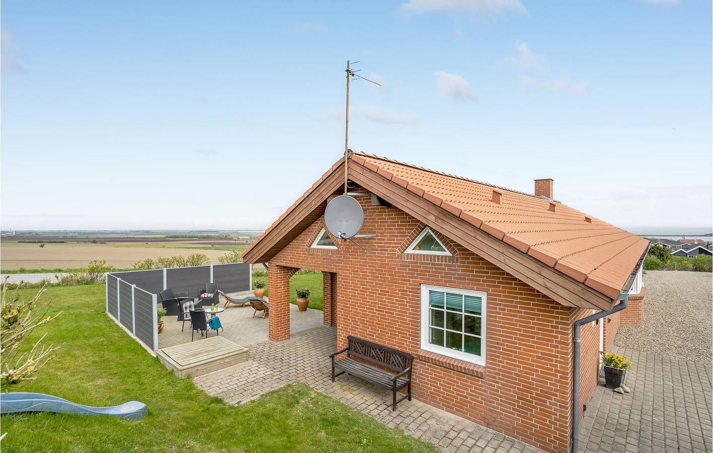Ferienhaus für 8 Personen mit Terrasse in Underbjerg, Limfjord in Westjütland