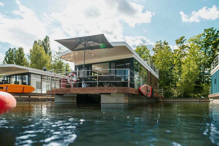 Ferienhaus für 4 Personen, mit Terrasse und Ausblick sowie Seeblick im Weserbergland - 2