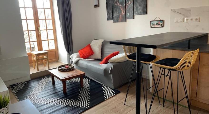 Appartement de vacances pour 2 personnes, avec jardin