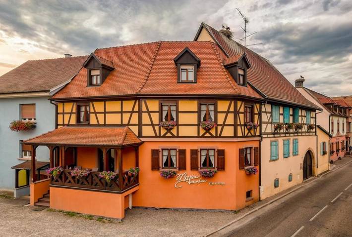 Chambre d’hôte pour 2 personnes, avec Jardin et Vue à Eguisheim
