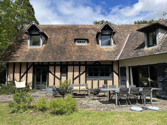 Maison de vacances pour 9 personnes, avec jardin