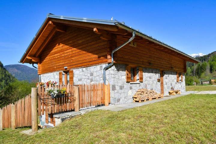 Chalet pour 5 personnes, avec vue et jardin, animaux acceptés