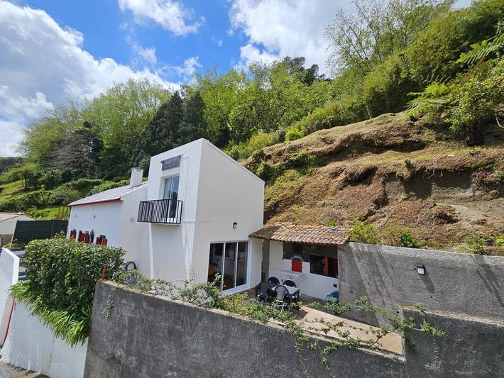 Casa de férias para 4 pessoas, com jardim em Furnas