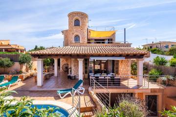 Villa in Santanyí, Mallorca Süden für 8 