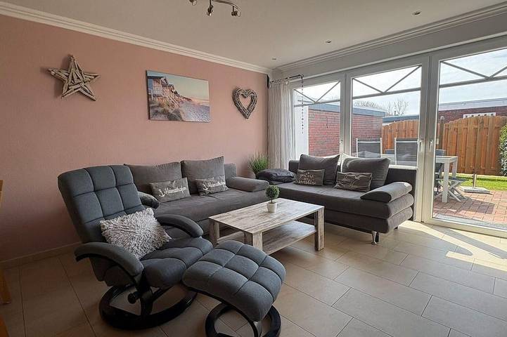 Ferienhaus für 3 Personen, mit Garten in Norden-Norddeich