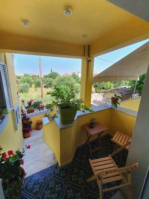 Gîte pour 4 personnes, avec terrasse dans Pythagoreio