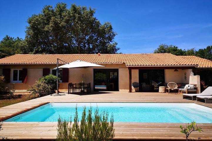 Ferienhaus für 6 Personen, mit Garten in St Medard