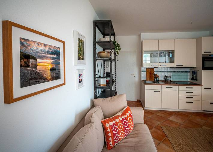 Ganze Wohnung, 3-Raum-Appartement "Hygge" mit Balkon und Wintergarten in Sassnitz, Nationalpark Jasmund