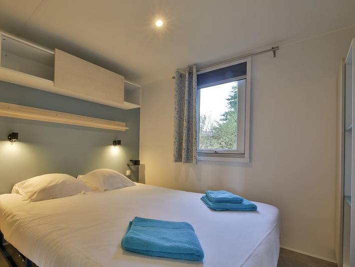 Camping Port de Plaisance  - Mobilheim 5 personen - Premium | 2 Zi. | 5 Pers. | Erhöhte Terrasse | Tv in Clohars-Fouesnant, Quimper und Umgebung