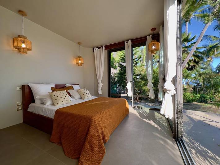 Location de vacances pour 8 personnes, avec piscine ainsi que jardin et vue dans Plage de Boucan Canot - 4