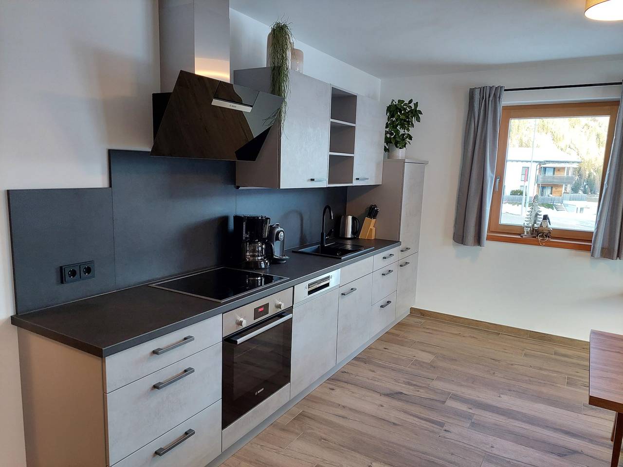 Ganze Ferienwohnung, Appartement/Fewo, Dusche, Wc, 2 Schlafräume in Gailtaler Alpen, Obertilliach