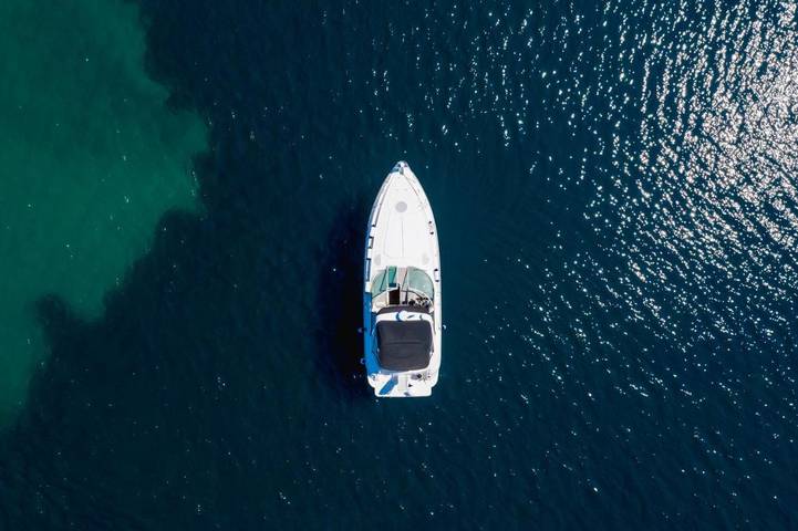 Boot für 6 Personen, mit Ausblick