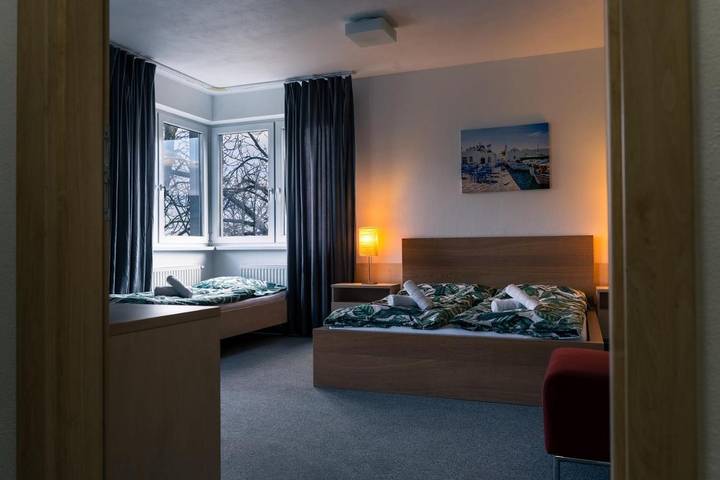 Maison d’hôte pour 2 personnes, avec balcon à Neudorf