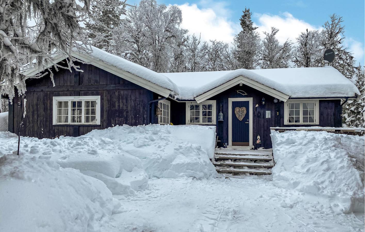 Ferienhaus für 7 Personen mit Terrasse in Gol