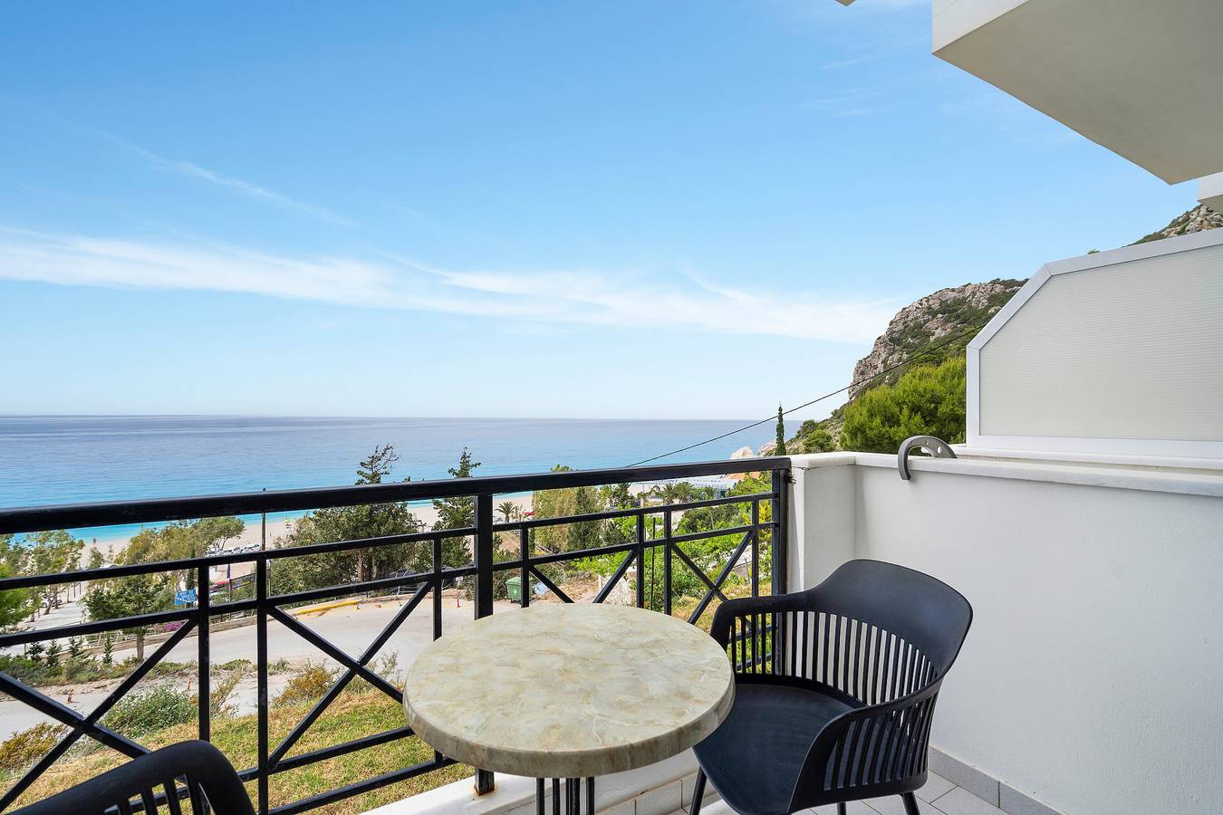 Hel studio-lejlighed, Studio Apartment 'Sunset Premium New 3' with Sea View, Wi-Fi and Air Conditioning in Agios Nikitas, Grækenland