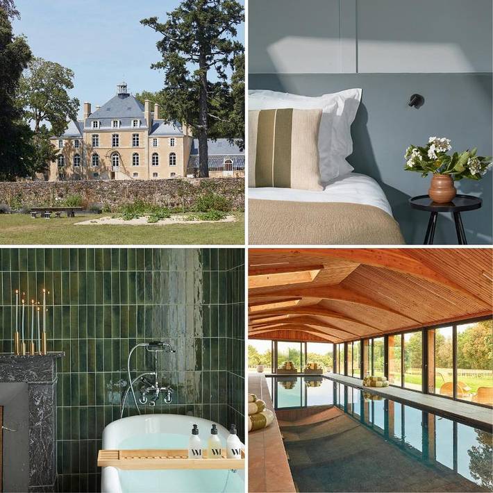 Hôtel pour 4 personnes, avec Terrasse et Jardin ainsi que Piscine et Vue à Ploeren