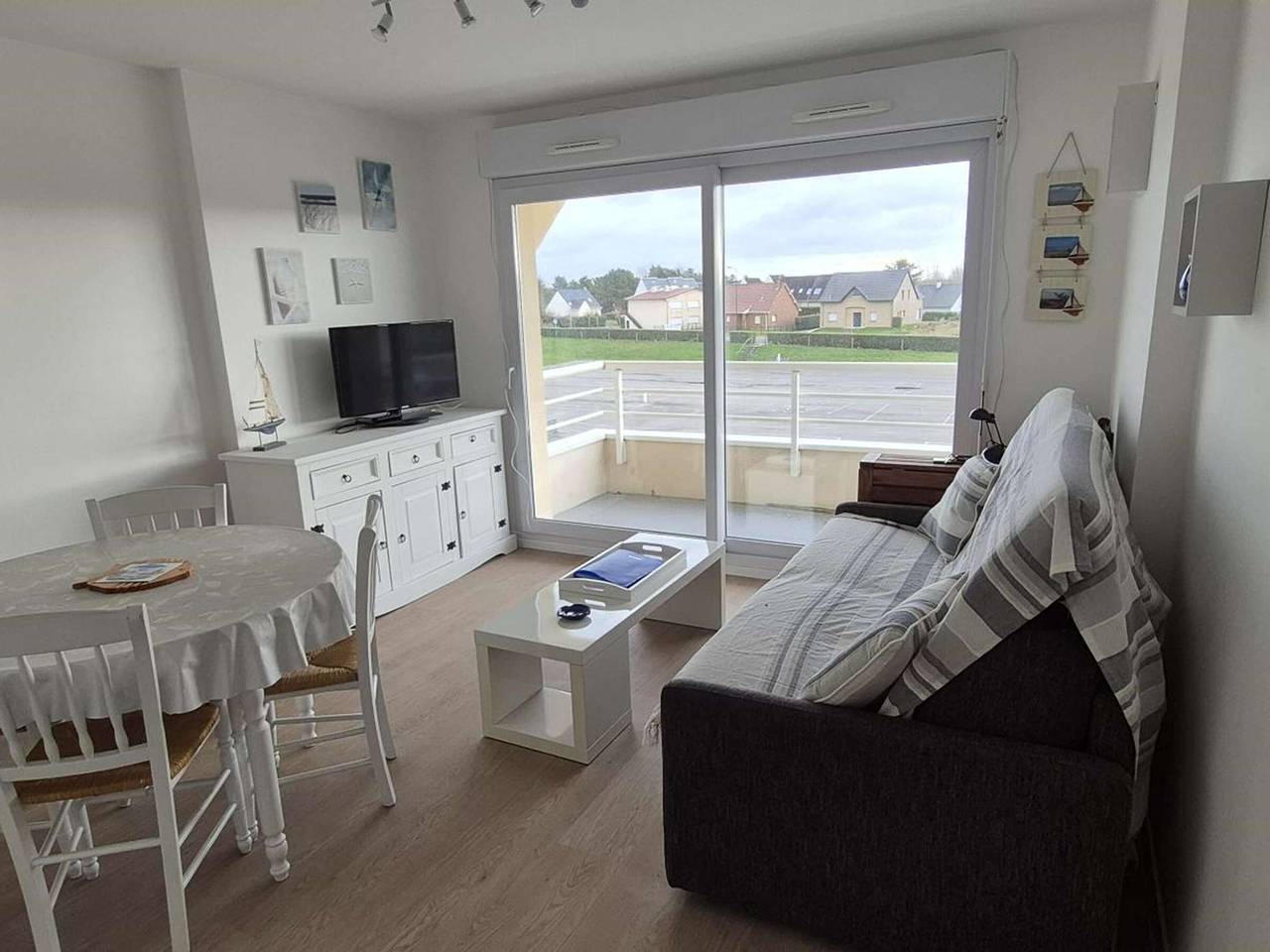 Estudio entero, Estudio luminoso para 4 con balcón orientado al sur, Stella Plage in Cucq, Montreuil und Umgebung