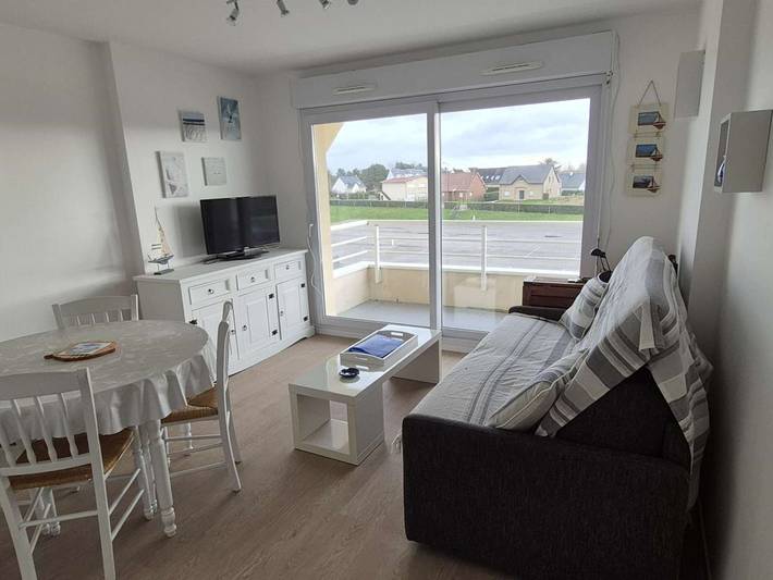 Studio voor 4 personen, met balkon in Cucq