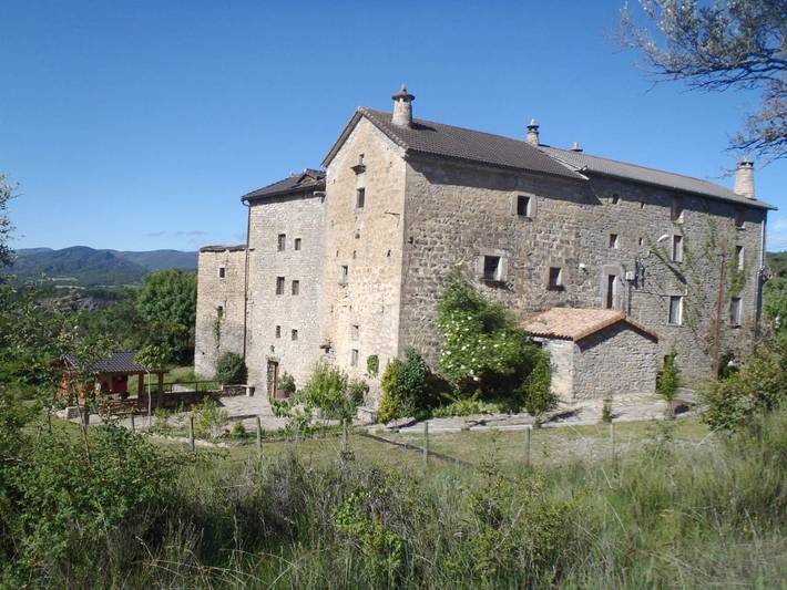 Location de vacances pour 7 personnes, avec vue et jardin à Aínsa - 2