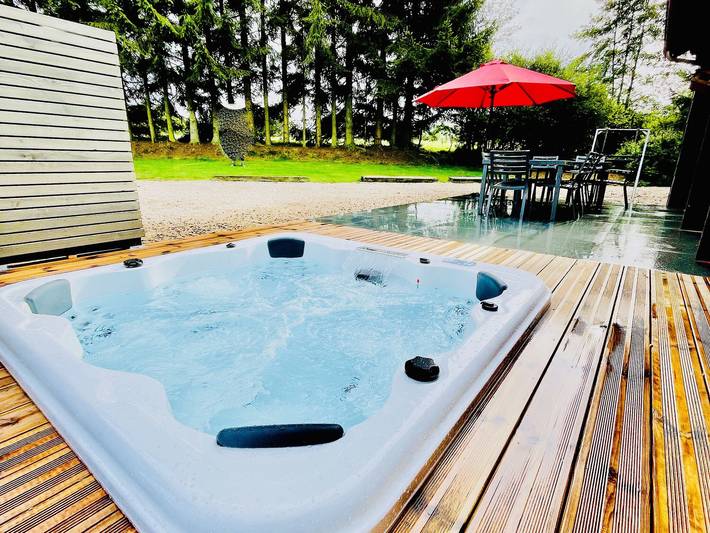 Chalet pour 10 personnes, avec sauna ainsi que jardin et terrasse, animaux acceptés en Belgique - 4