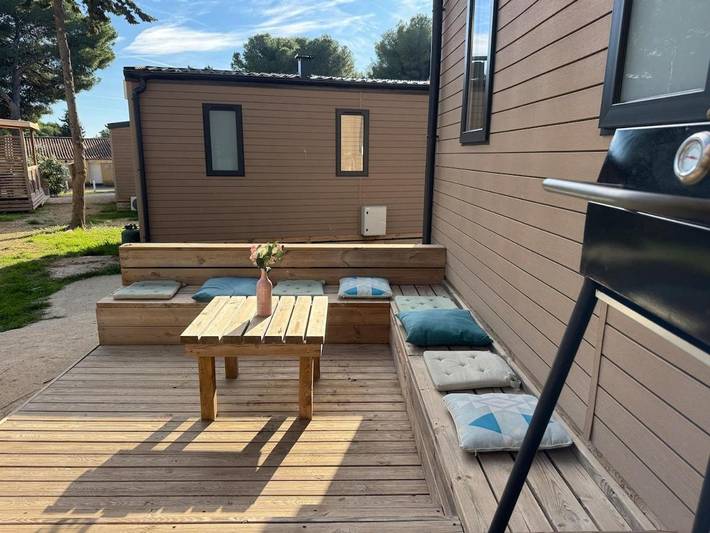 Location de vacances pour 6 personnes, avec Terrasse et Jardin ainsi que Bassin pour enfant et Piscine dans Port De Carry - 4