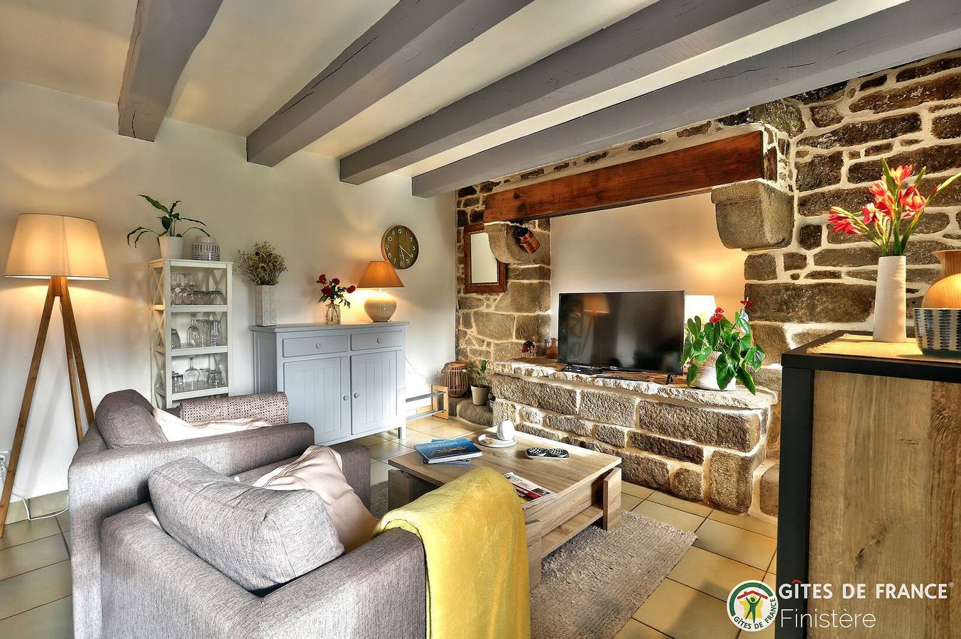 Casa de huéspedes para 2 personas con terraza in Plogonnec, Iroise