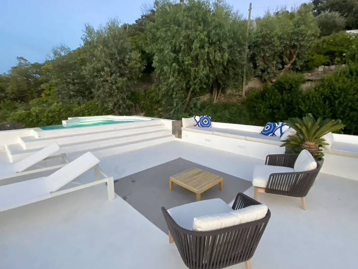 Villa für 8 Personen, mit Garten und Ausblick sowie Terrasse auf Ischia - 3