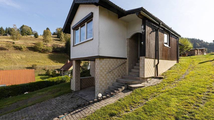 Ferienhaus für 2 Personen, mit Garten im Thüringer Wald