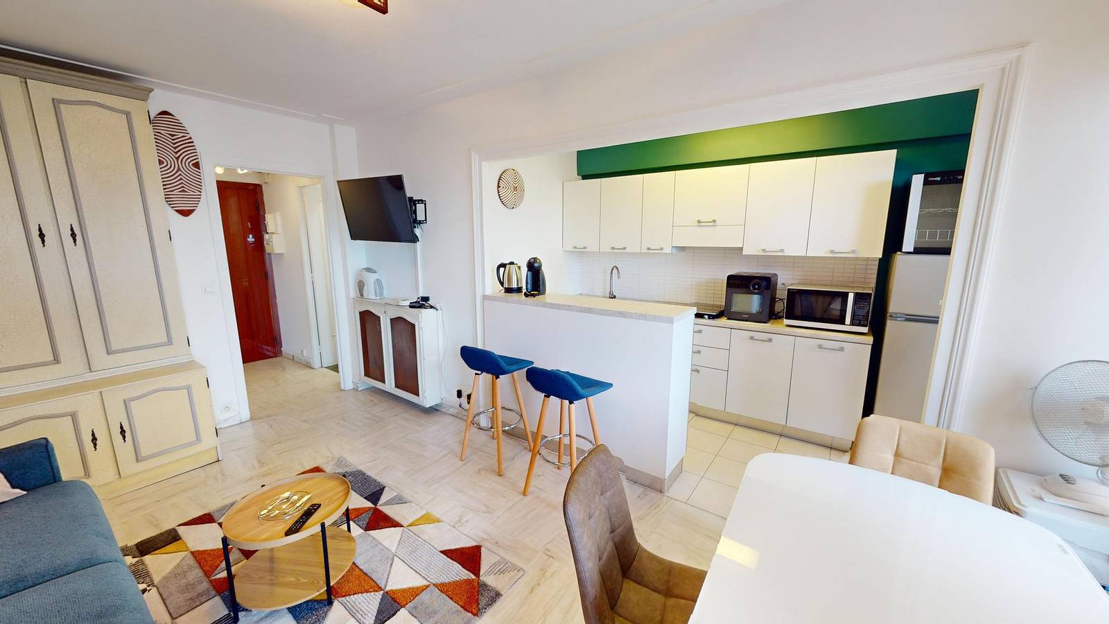 Ganzes Studio, Studio für 2 Personen mit Meerblick in Roquebrune-Cap-Martin, Nizza und Umgebung