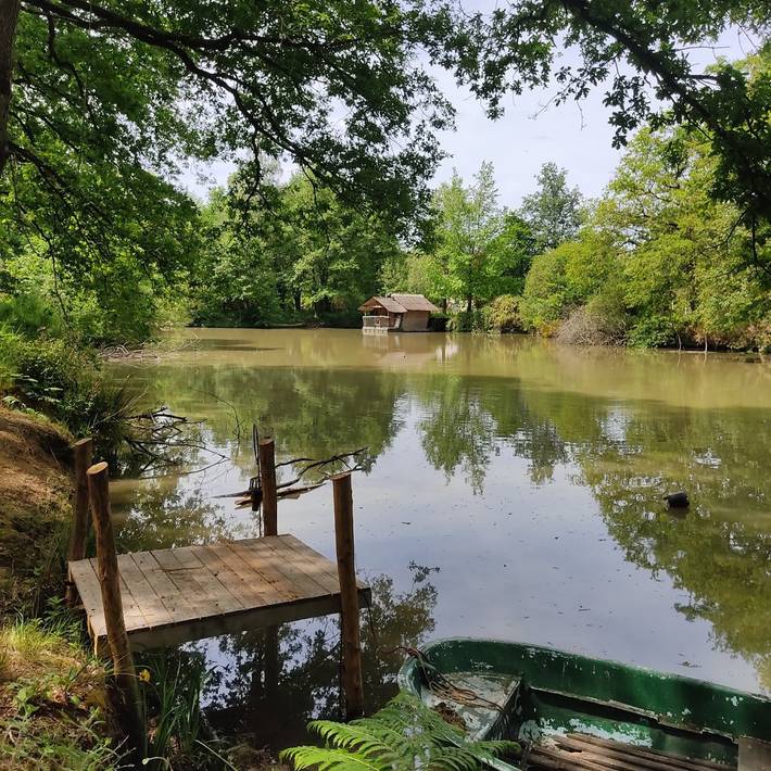 Gîte pour 2 personnes, avec vue sur le lac et terrasse dans la Sarthe - 2