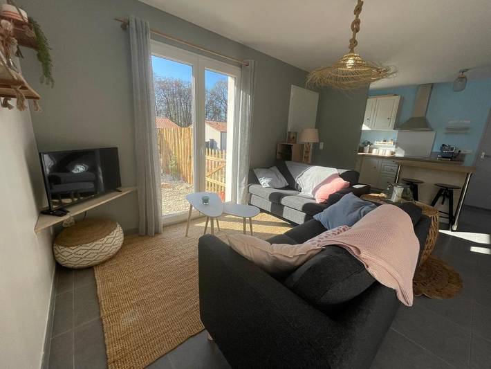 Location de vacances pour 4 personnes, avec jardin et vue à Poiroux - 2