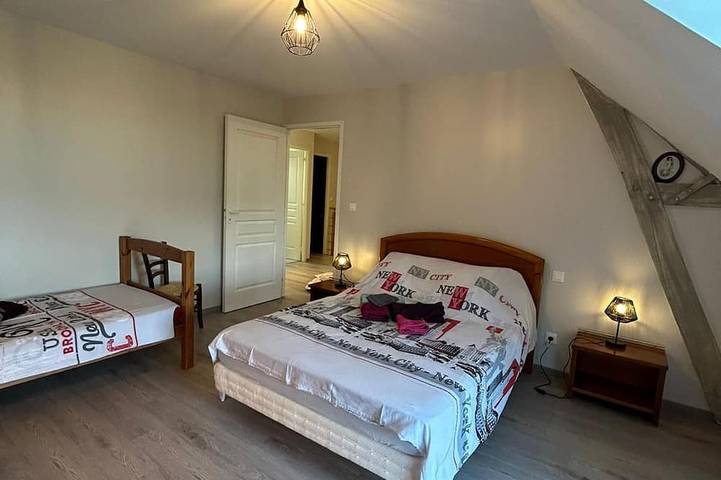 Gîte pour 6 personnes, avec jardin à Nohant-Vic - 4