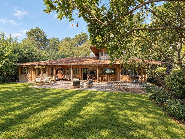 Villa with pool, pets allowed - 8 guests in Petit Piquey, Lège-Cap-Ferret