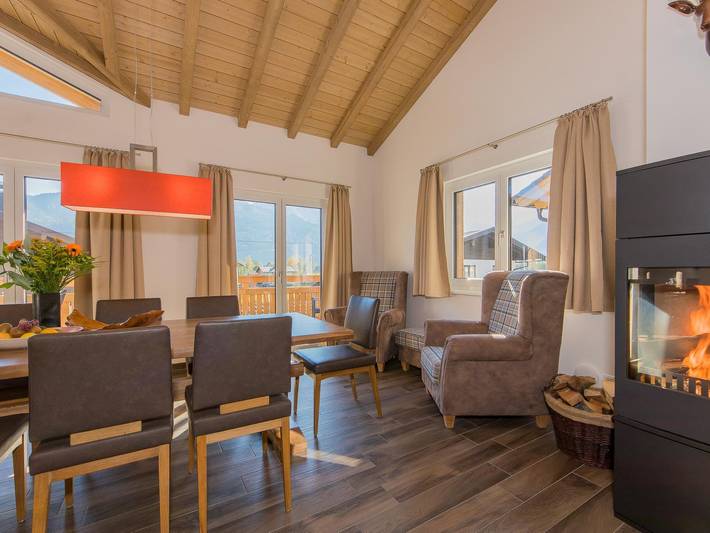 Ferienhaus für 10 Personen, mit Balkon und Sauna in Zell am See