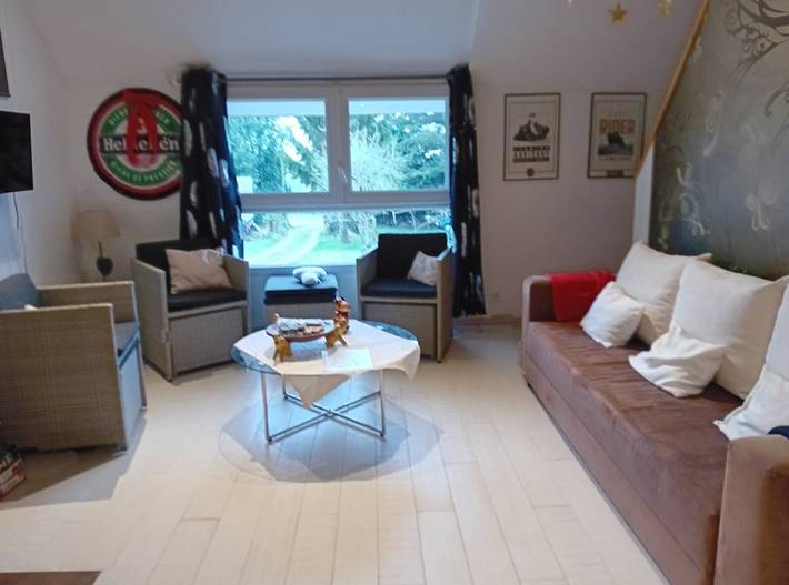 Gîte pour 6 personnes, avec piscine et jardin, animaux acceptés à Saint-Malo-des-Trois-Fontaines