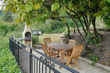 Location de vacances pour 4 personnes, avec balcon et jardin à Le Bugue