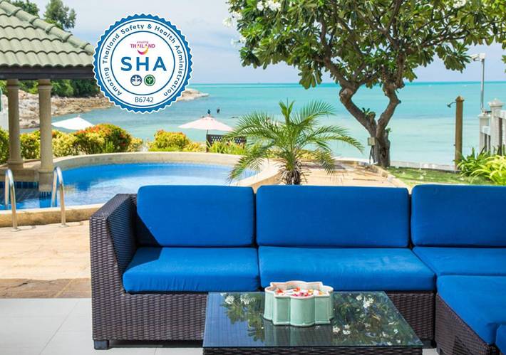 Vakantiehuis voor 2 personen, with tuin and kinderzwembad as well as zwembad and uitzicht, met huisdier op Koh Samui