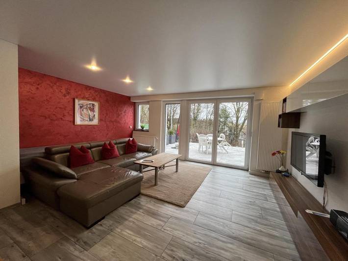 Ferienwohnung für 6 Personen, mit Terrasse und Ausblick in Bad Friedrichshall